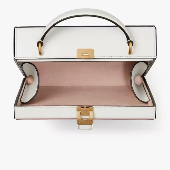 NWT RARE KATE SPADE 3D PIZZA BOX TOP HANDLE CROSSBODY BAG - Picture 6 of 11